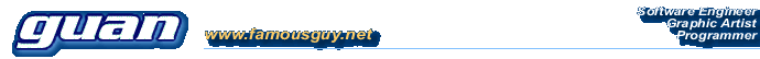 Guan's homepage on the World Wide Web